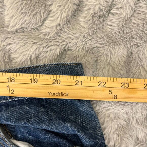 L.L.Bean Jeans Women 24W Original Fit Relaxed High Rise 100% Cotton Blue Denim - Picture 5 of 8